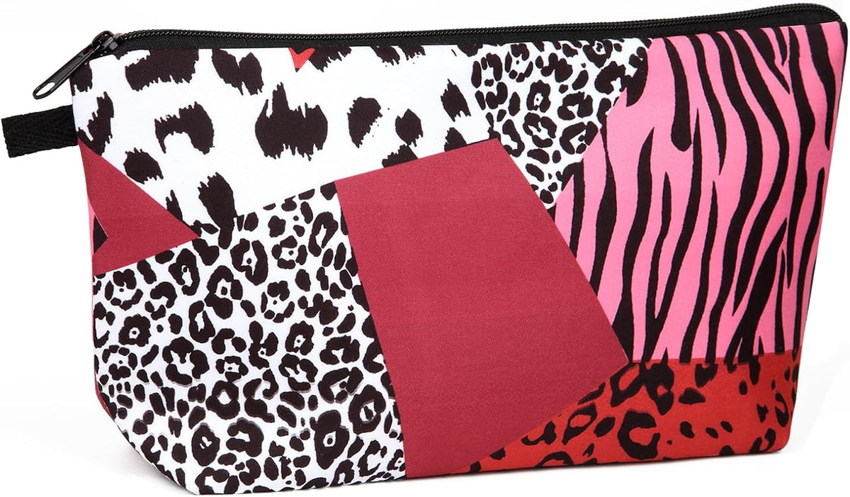 Small Makeup Bag for Travel, Mini Makeup Pouch, Cute Cosmetic Bag for Women, Toiletry Bags, Make Up Brush Skincare Organizer, Pouches for Travel Accessories