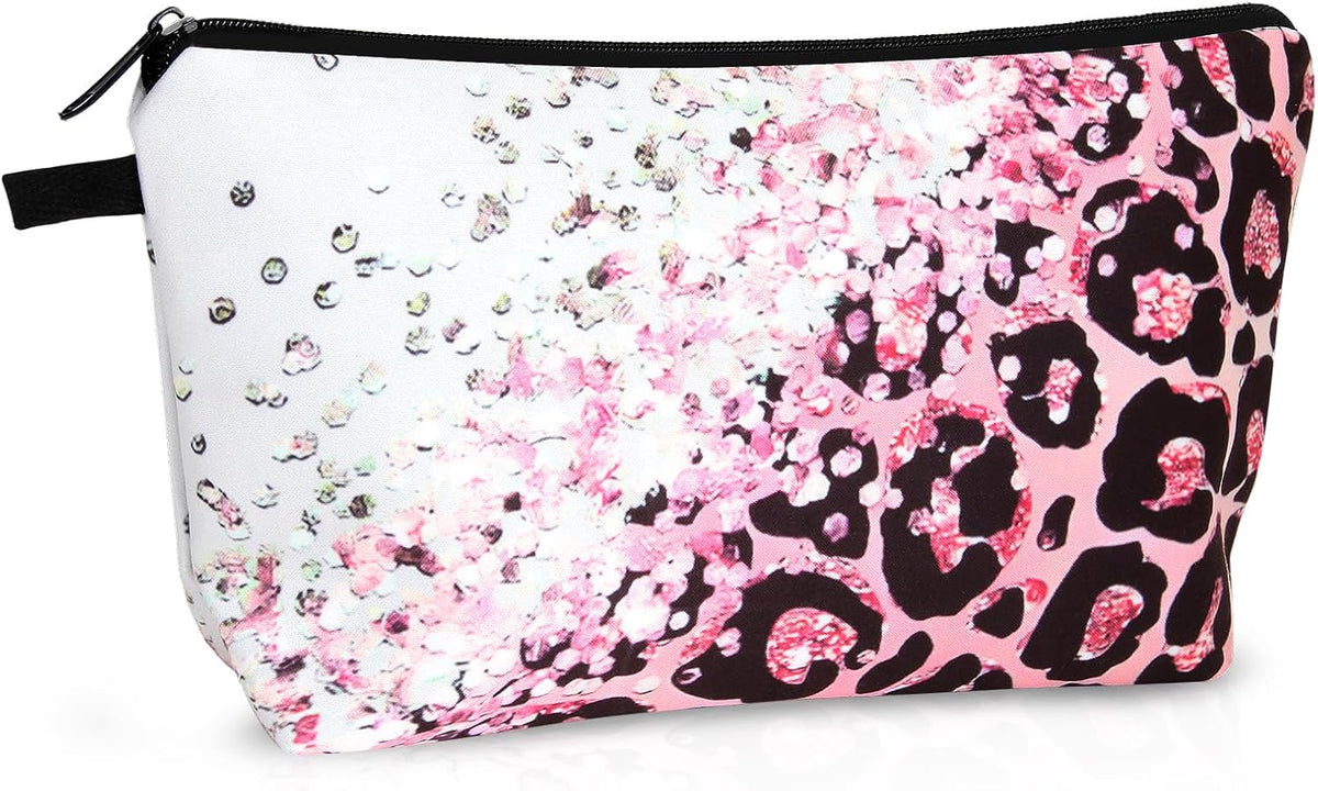 Small Makeup Bag for Travel, Mini Makeup Pouch, Cute Cosmetic Bag for Women, Toiletry Bags, Make Up Brush Skincare Organizer, Pouches for Travel Accessories
