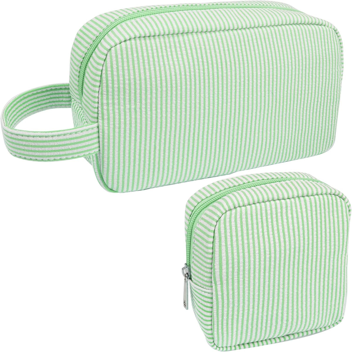 Small Pink Makeup Bag for Purse, Mini Checkered Cosmetic Bag Zipper Cute Make Up Pouch Travel Toiletry Case Quilted Aesthetic Accessories Makeup Storage Bag Organizer for Women Girls